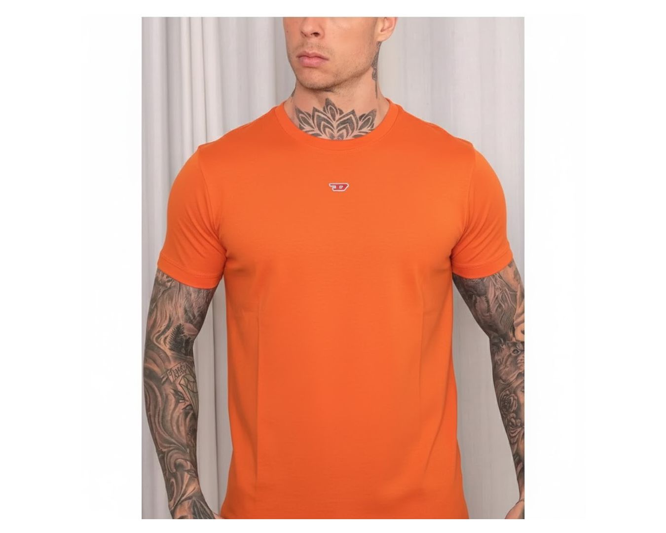 Camiseta Diesel Laranja 