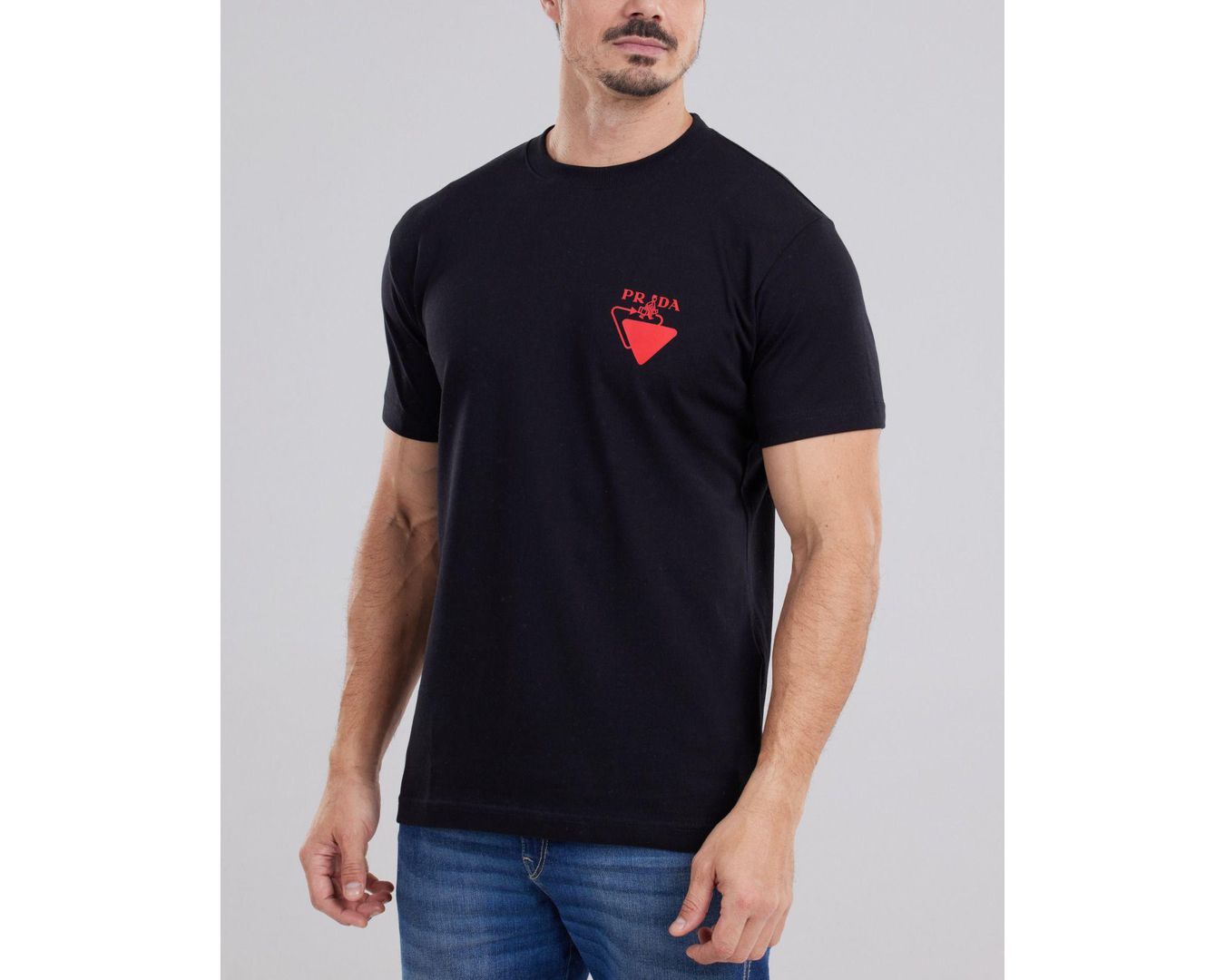 CAMISETA PRADA - PRETO