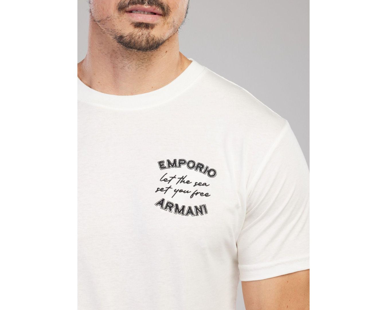 Camiseta Armani Branca