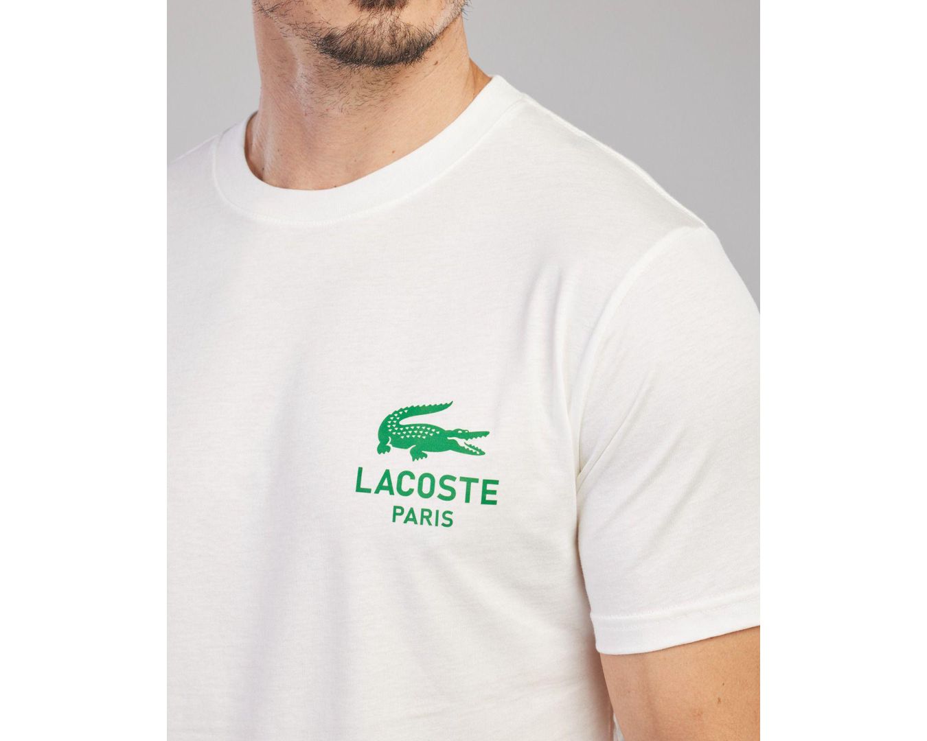 Camiseta Lacoste Branca 