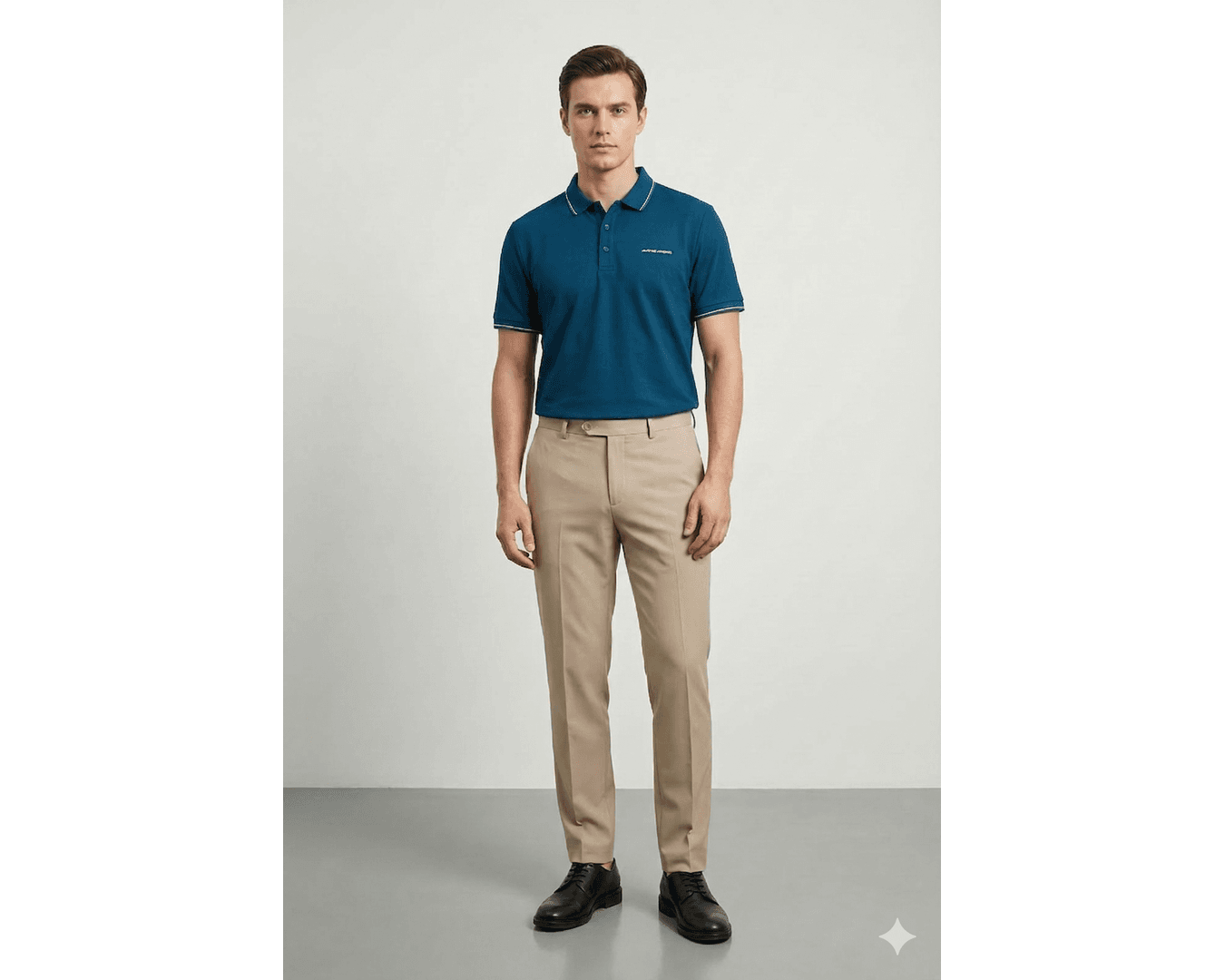 GOLA POLO RIMINI MARTINE LORENZO - AZUL OCEANO