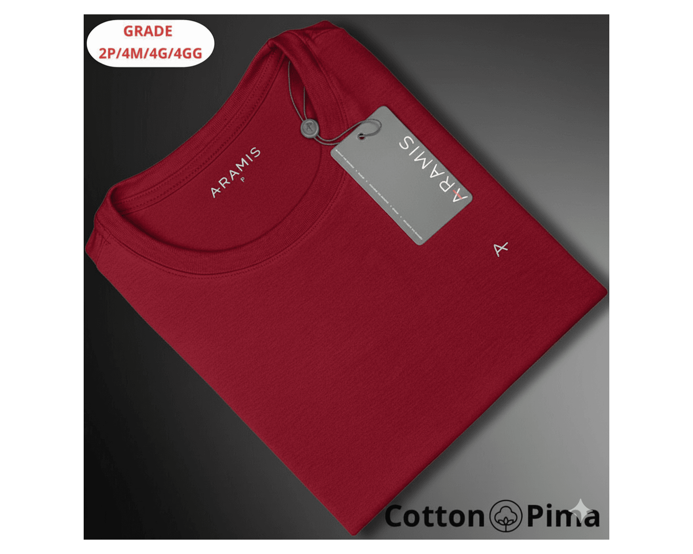 CAMISETA ARAMIS NACIONAL - VERMELHA