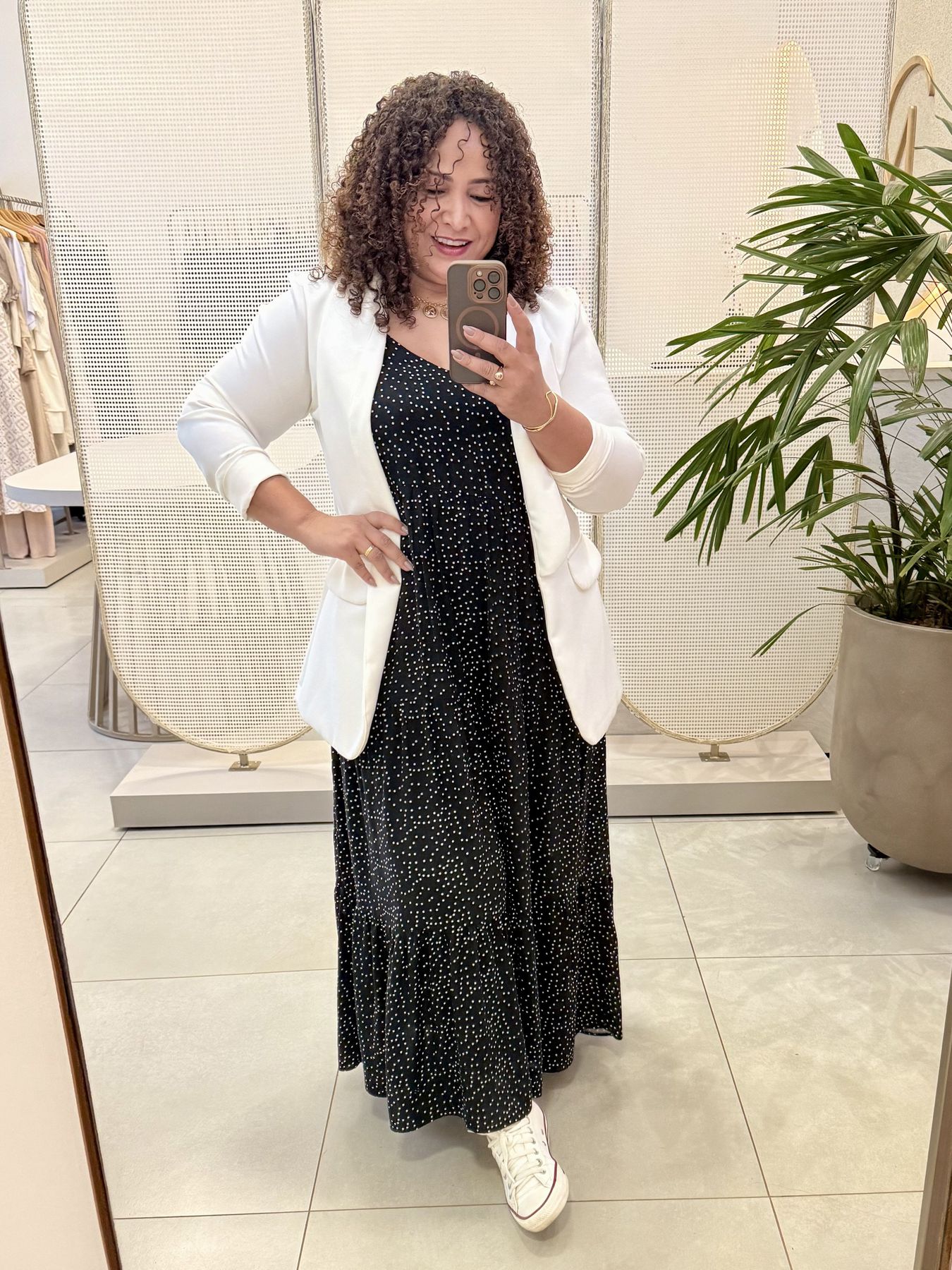 VESTIDO YARA - POÁ - Di Miranda Curvy