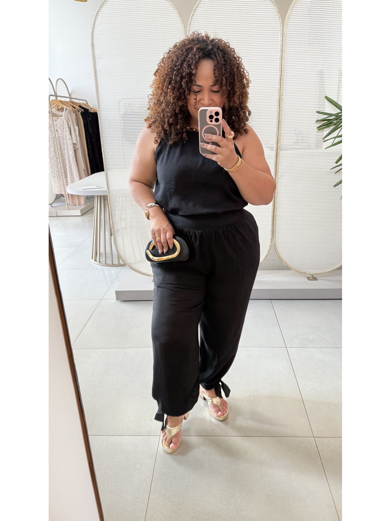 CALÇA ALADIM PRETA - DIVAS VOGA - Di Miranda Curvy