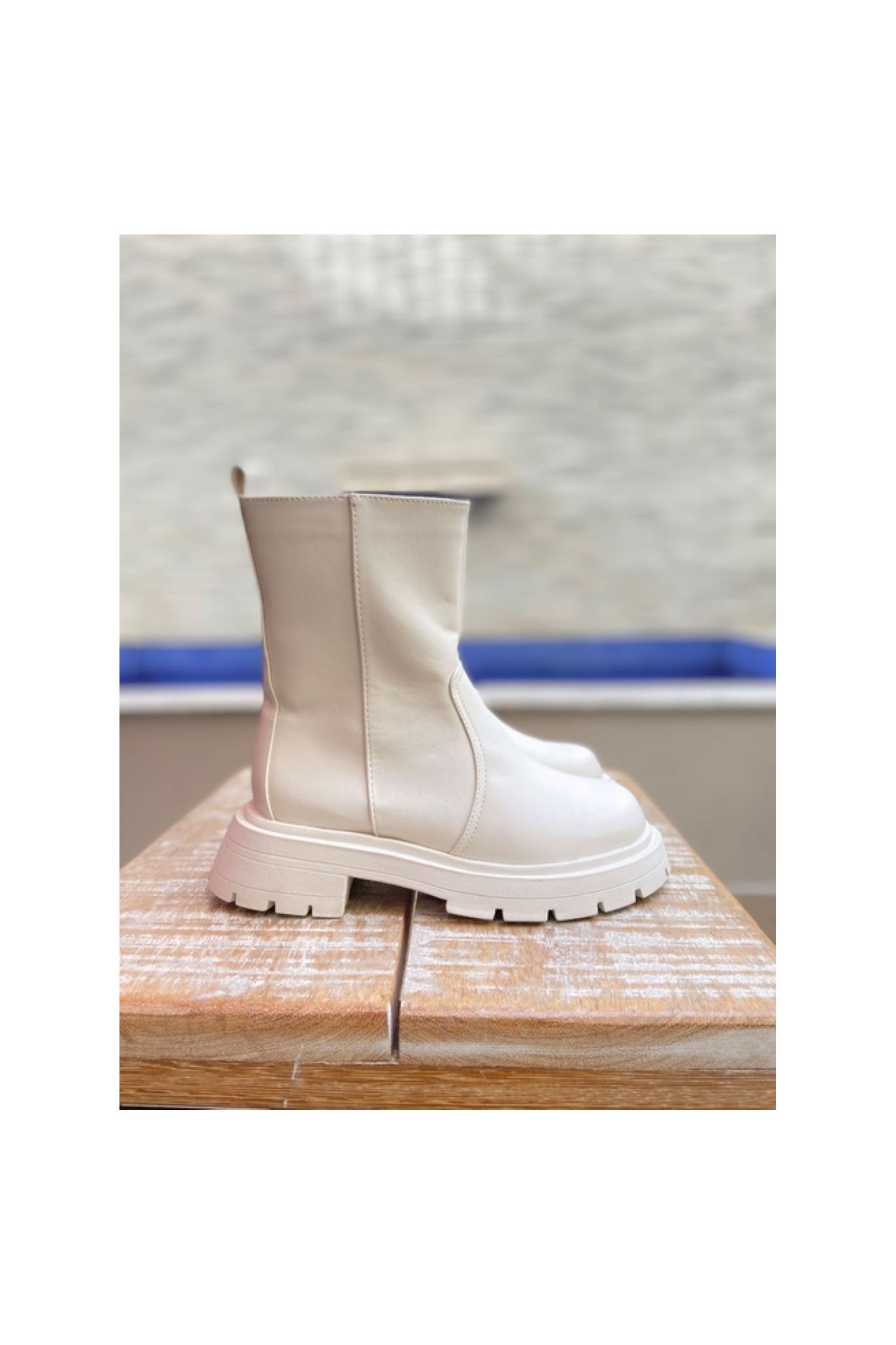 Coturno Livien Off White