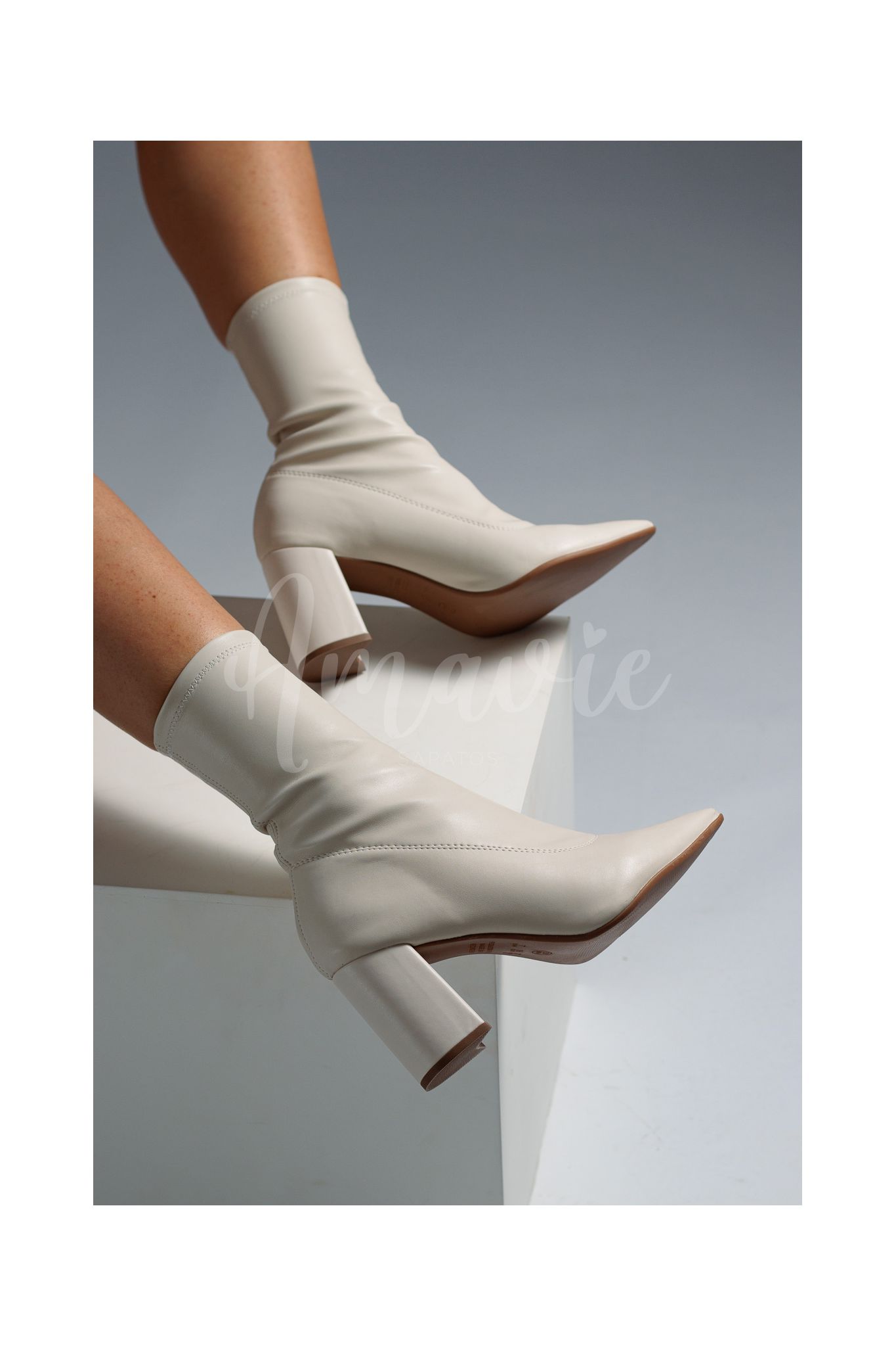 Bota Camille Off White
