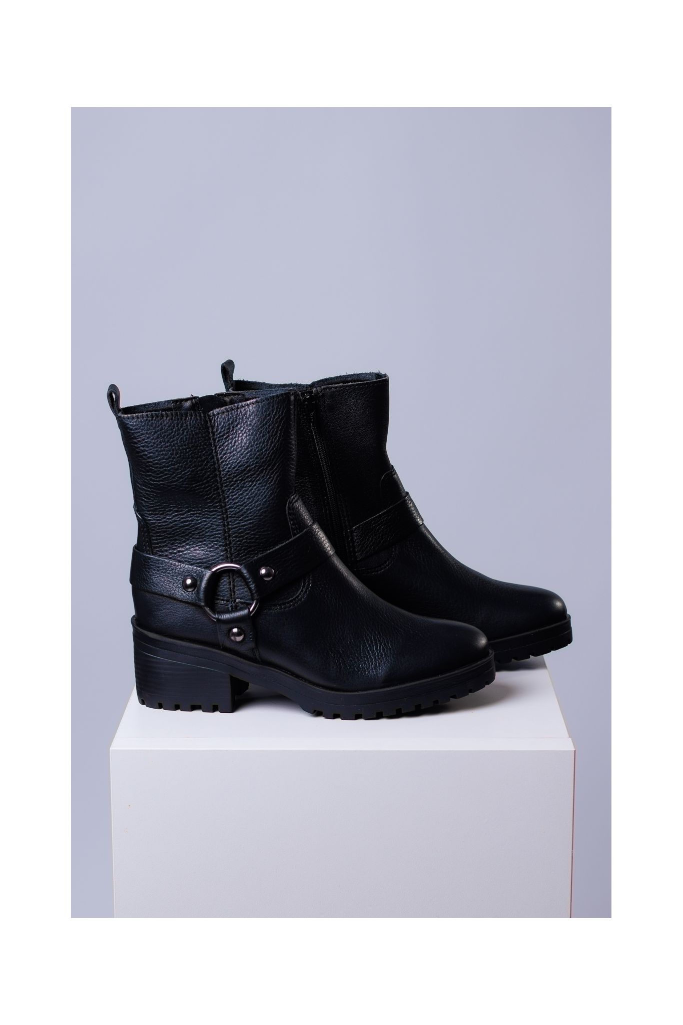 Bota Biker Aubrey Preto