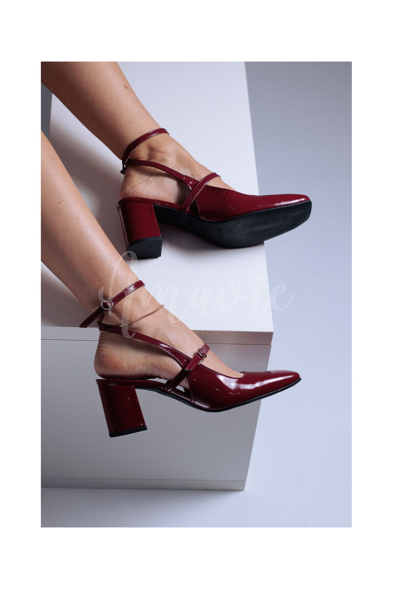 Sapato Mary Jane Cherry