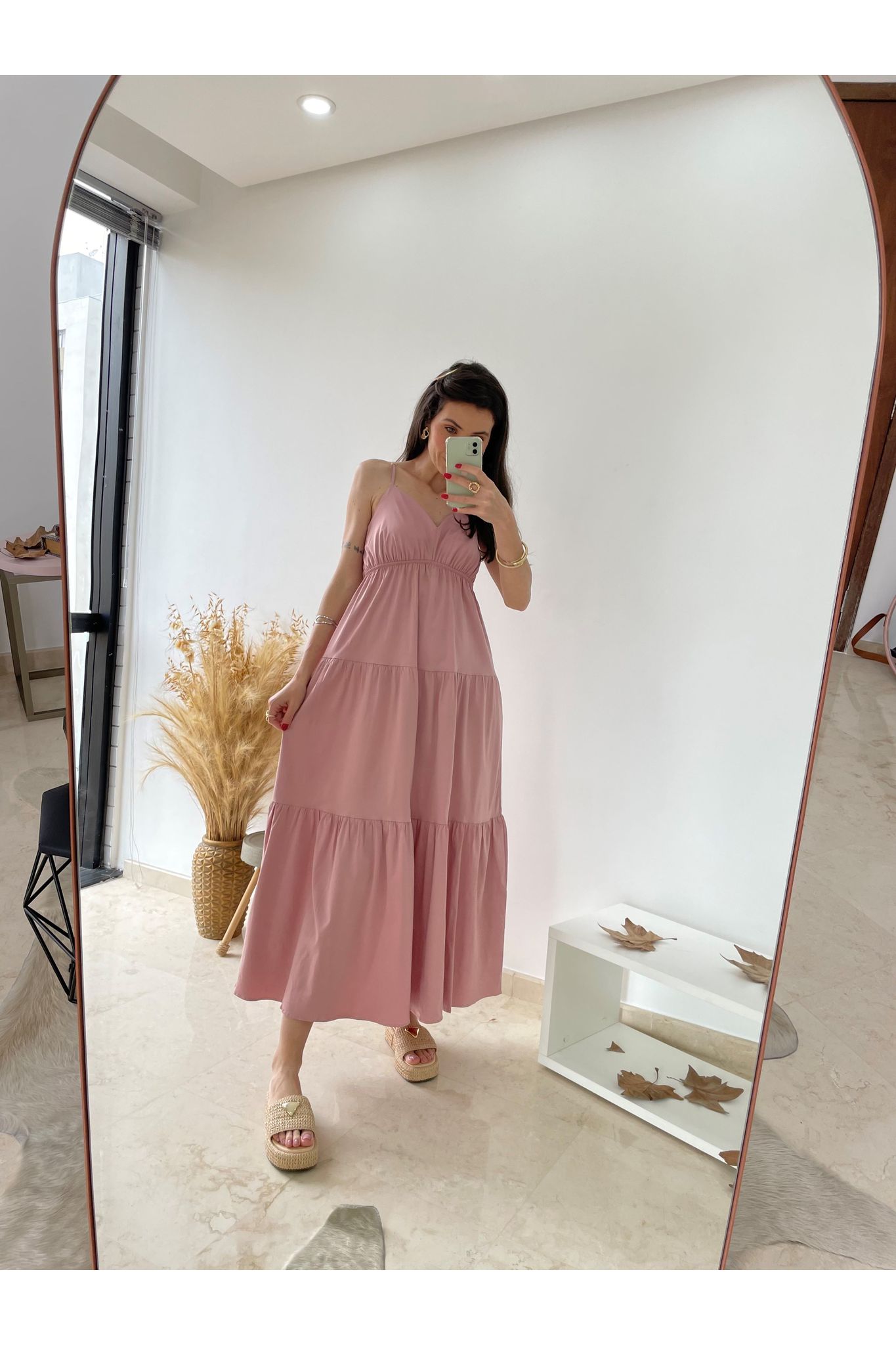 Vestido Serena Rosê