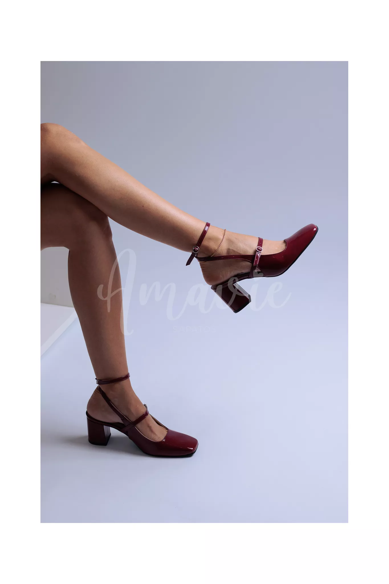 Sapato Mary Jane Cherry | AMAVIE SAPATOS