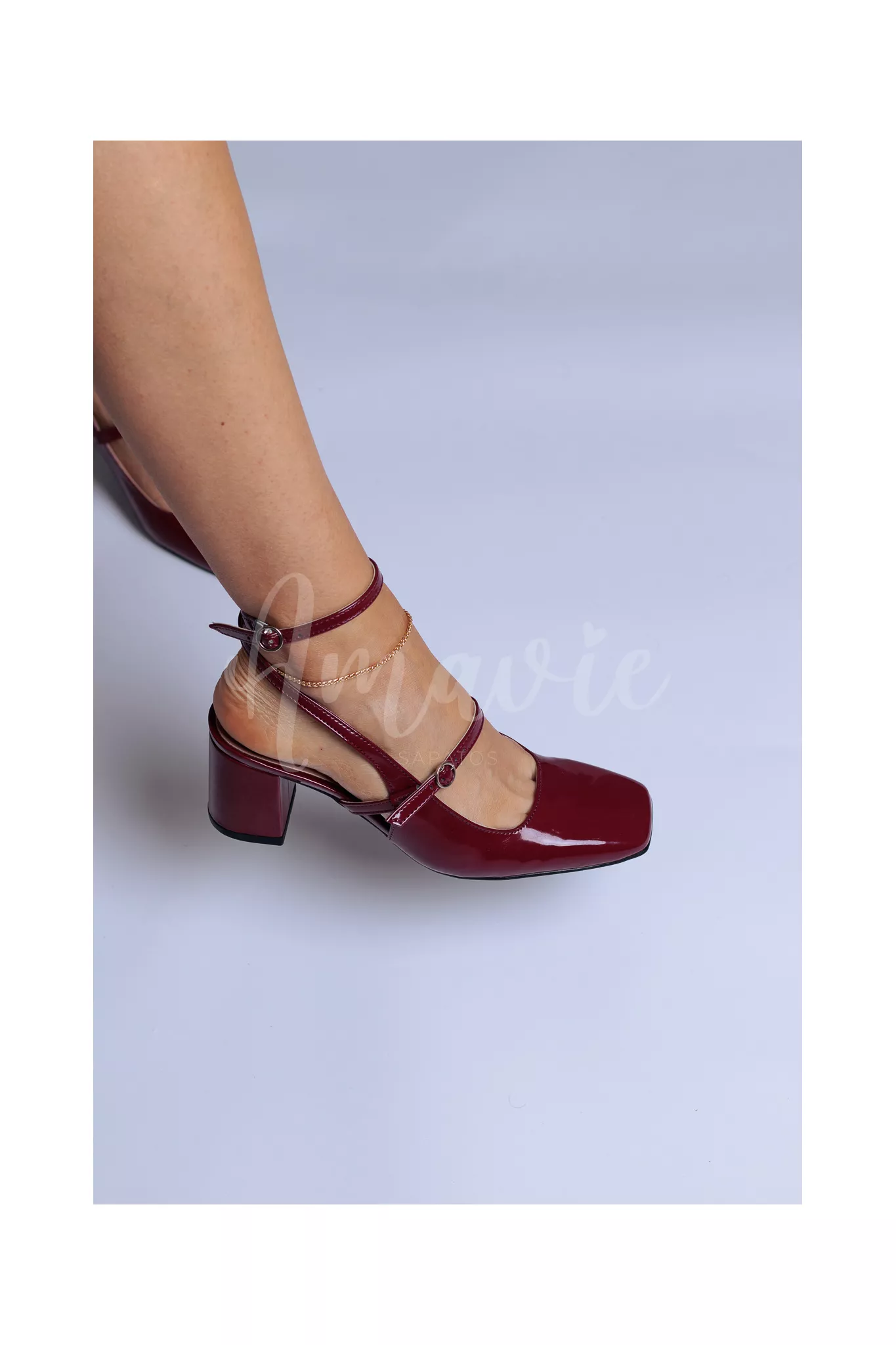 Sapato Mary Jane Cherry | AMAVIE SAPATOS
