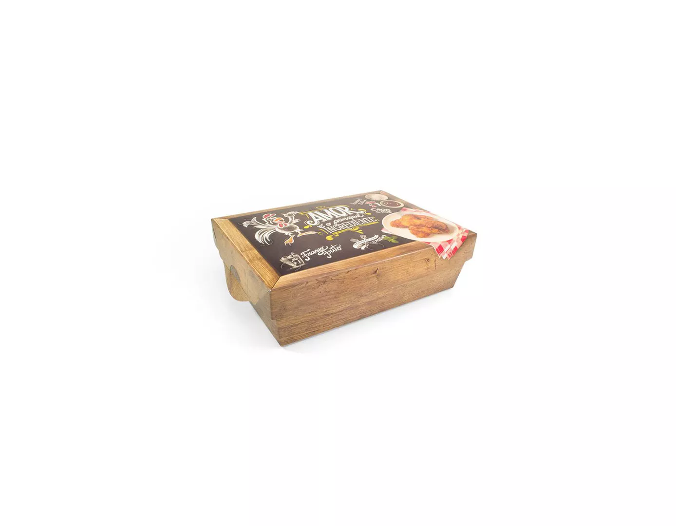 BOX FRANGO FRITO PREMIUM PEQUENA - 50 UNIDADES | CaixaMix Embalagens