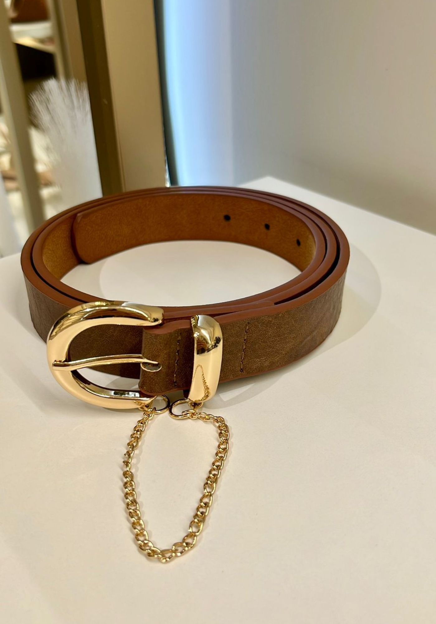 Cinto Caramelo - PEGADA DA ONÇA 