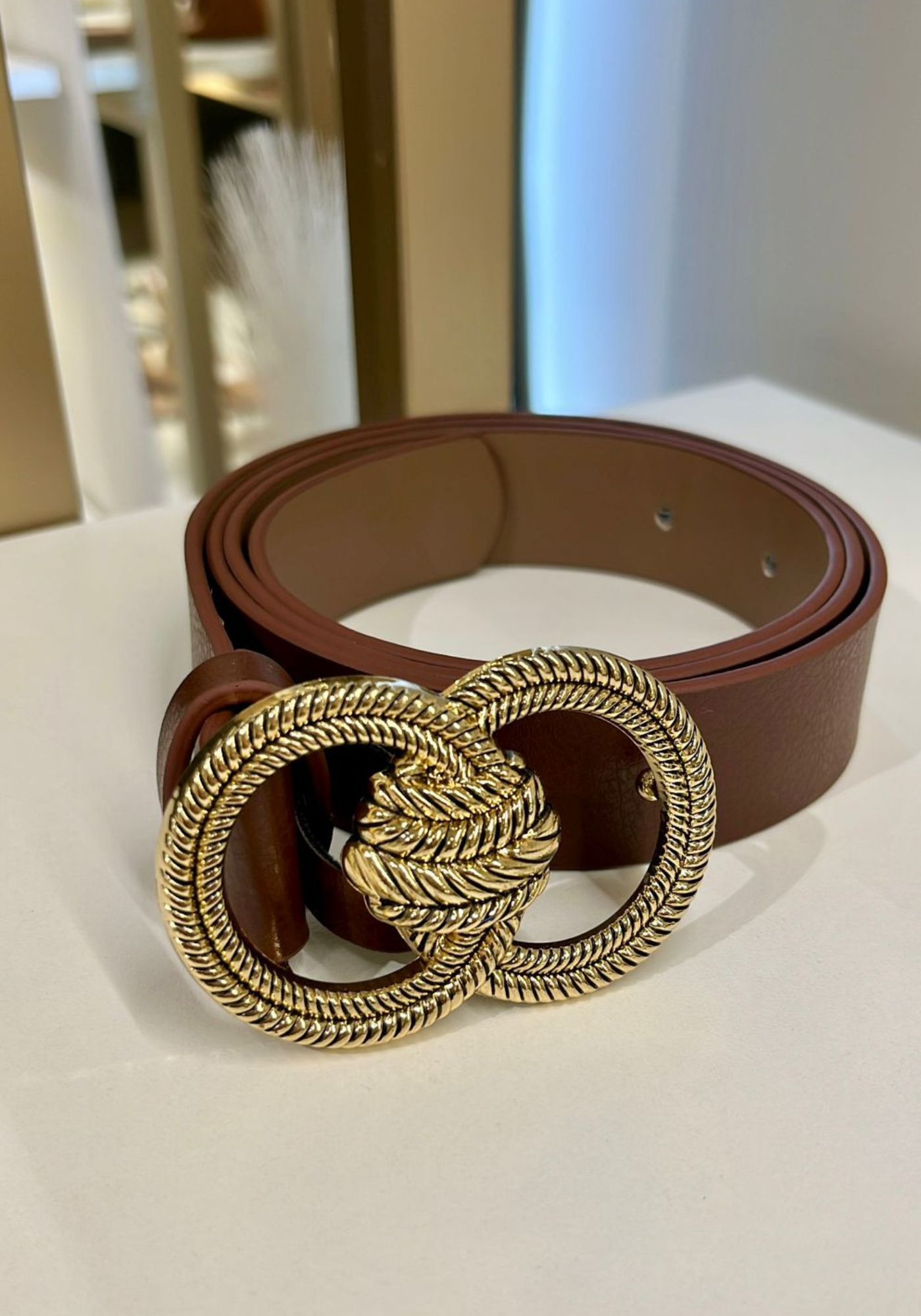 Cinto Caramelo - PEGADA DA ONÇA 