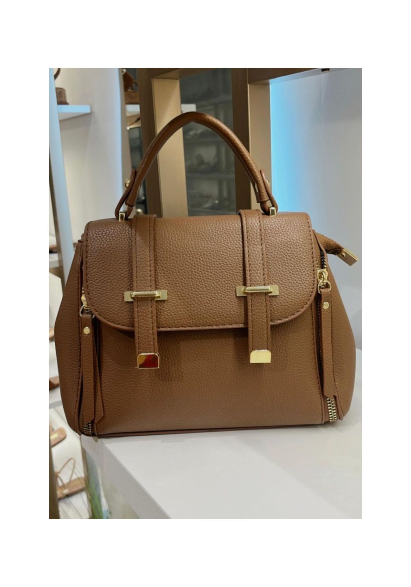 Bolsa Elô Marrom - PEGADA DA ONÇA 