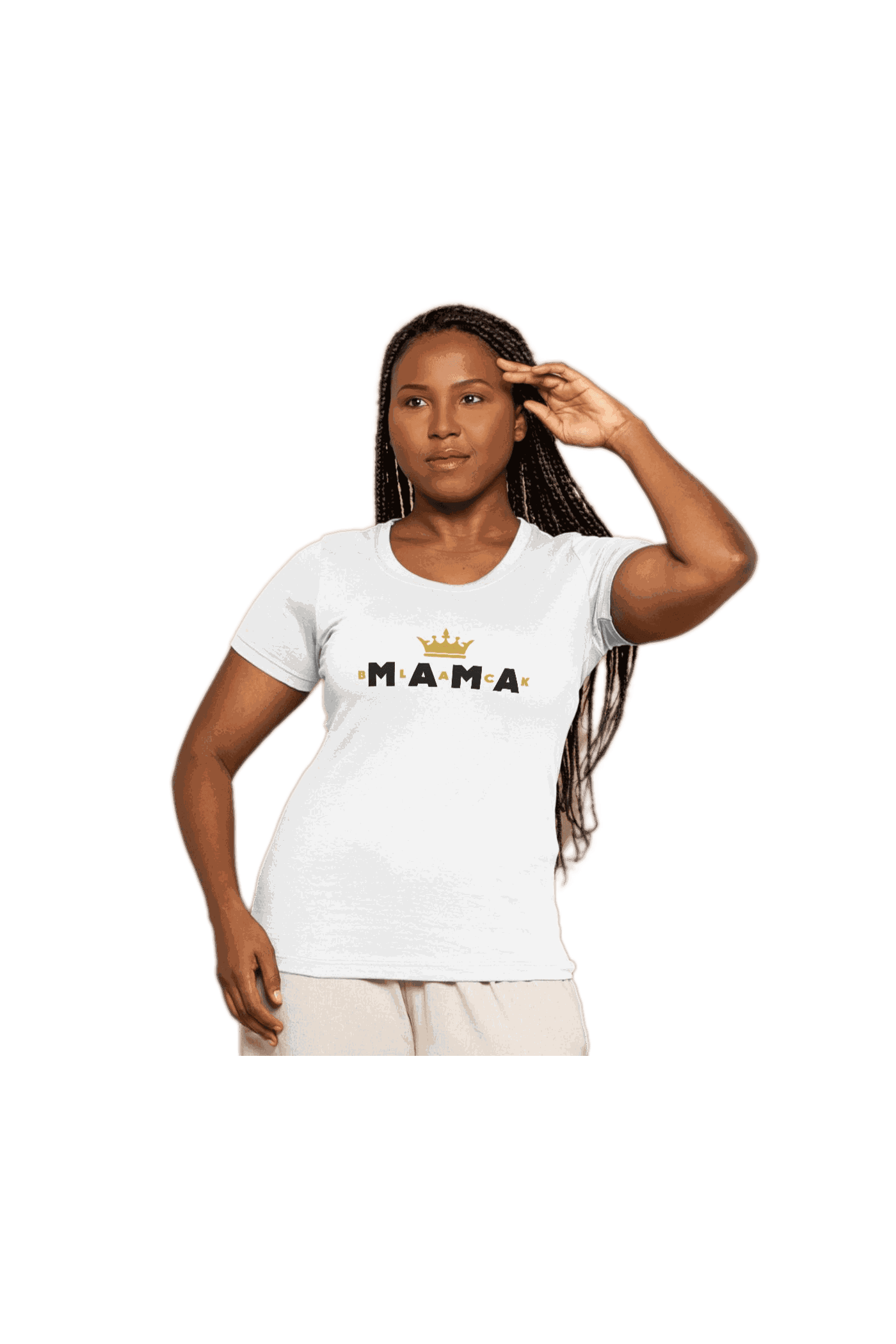 Camiseta Menina Rainha Negra Mama