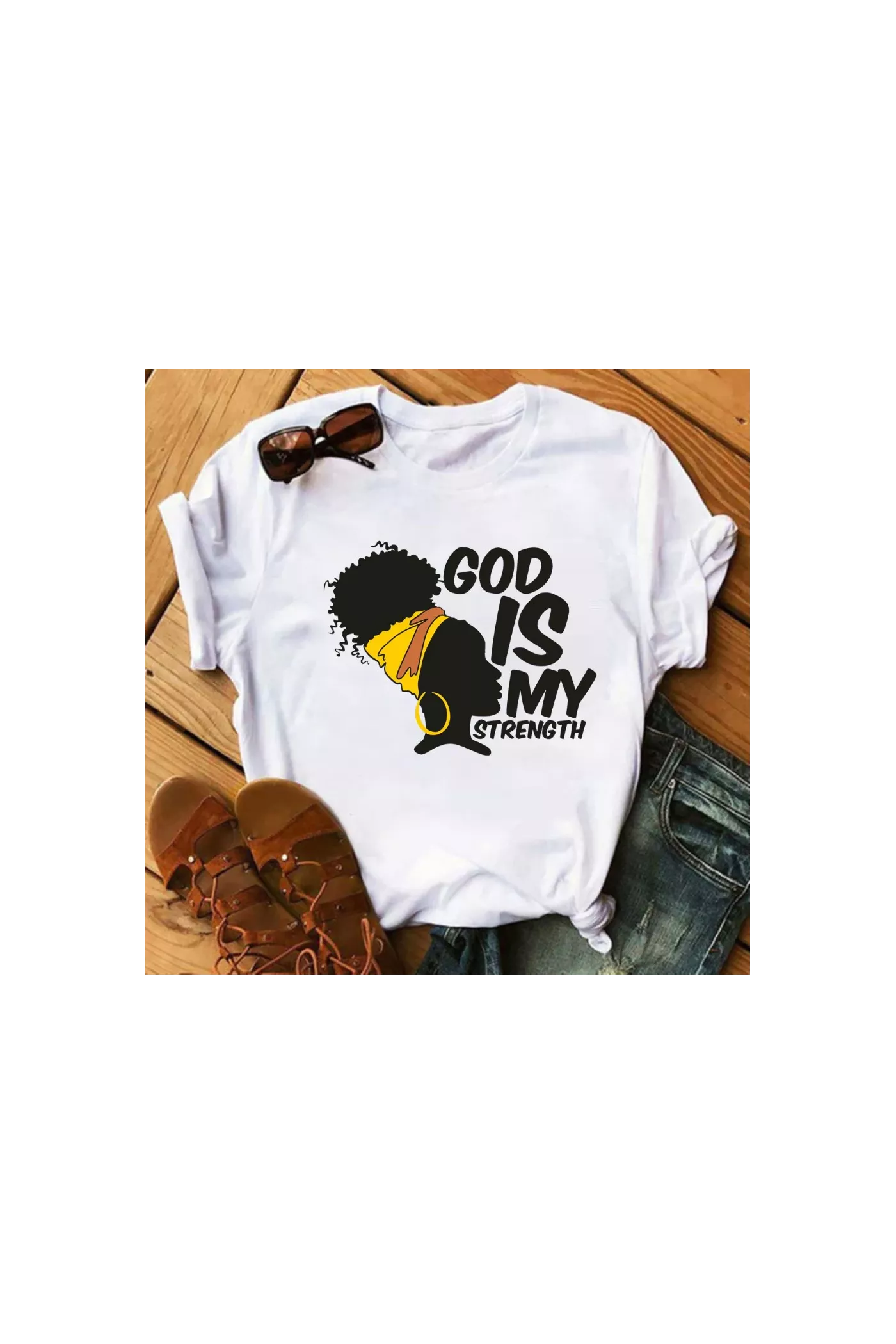 Camiseta Menina Rainha Negra God 