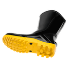 MARLUVAS BOTA PVC C/FORRO PRETA C/ BARRA SOLADO AM. 37