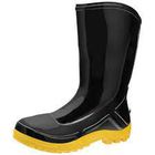 MARLUVAS BOTA PVC C/FORRO PRETA C/ BARRA SOLADO AM. 41