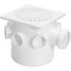AMANCO CAIXA SIFONADA QUAD BRANCA (150X150X50)