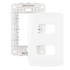 MARGIRIUS B3 CONJ. PLACA 4X2 2POSTOS HORIZONTAL BR C/ SUPORTE