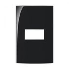 MARGIRIUS EBONY SLEEK PLACA 4X2 1 POSTO HORIZONTAL