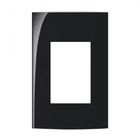 MARGIRIUS EBONY SLEEK PLACA 4 X 2 3 POSTOS HORIZONTAL