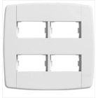 ILUMI LEV PLACA 4X4 2+2 MODULOS SEPARADOS