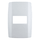 ILUMI PLACA SLIM 4X2 C/SUP. 1 MODULO HORIZONTAL