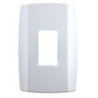 ILUMI PLACA SLIM 4X2 C/SUP. 1 MODULO VERTICAL