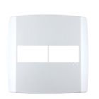 ILUMI PLACA SLIM 4X4 C/SUP. 1+1 MODULO HORIZONTAL