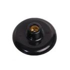 ILUMI PLAFON PRETO SOQUETE PORCELANA 100W (IMPORTADO)