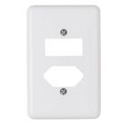 ILUMI STYLUS PLACA 4X2 (1 INTERRUPTOR + 1 TOMADA)