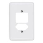 ILUMI STYLUS PLACA 4X2 (2 INTERRUPTORES + 1 TOMADA)