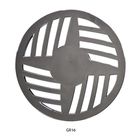ASTRA GRELHA REDONDA CROMADA 15CM