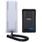 HDL PORTEIRO ELETRONICO F8 GRAFITE COM INTERRUPTOR AZ-S02 BCO