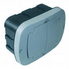RIBEIRO CENTRINHO DISJUNTOR 12N/16D PVC CINZA EMB/SOB