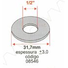 JOMARCA ARRUELA LISA 1/2 ZI 1K (08546)