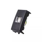 MARGIRIUS EBONY CLEAN TOMADA TELEFONE RJ11 4 FIOS