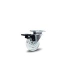 COLSON ROD GIR 1.3/8 C/PLACA FREIO RODA GEL 30KG GLPF.1.3/8.PVC.FP