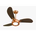 VENTI DELTA VENTILADOR NEW LIGTH LED COBRE 127V (38-3181)