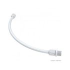 PLASTUBOS ENGATE FLEXIVEL PVC BRANCO 60CM