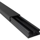 ILUMI CANALETA 20X10 PRETA COM DIVISÓRIA C/ FITA (2MTS)