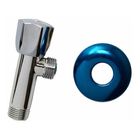 BLUKIT REGISTRO ABS P/ DUCHA HIGIÊNICA C/ VOL. ABS C-25 ROSCA 1/2X1/2