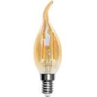 FOXLUX LAMPADA LED FILAMENTO (VELA CHAMA) E14 BA35 2W 2200k 127V