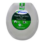AMANCO ASSENTO SANITÁRIO ALMOFADADO CONFORT PLUS CINZA PRATA