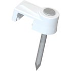 RIBEIRO MIGUELÃO BRANCO P/ FIO 2,5 C/ 15 TIPO GARRA C/ PREGO