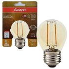 AVANT LAMPADA RETRO BOLINHA G45 AMBAR 2W BIVOLT