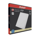 AVANT PAINEL LED SOBREPOR QUAD. BR 18W X 6.500K (22X22CM)
