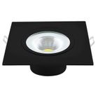 AVANT SPOT SUPIMPA QUADRADO PRETO 5W X 6500K BIV.